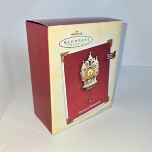 Ticktock Workshop Pull String Music Hallmark Keepsake Vintage Christmas Ornament